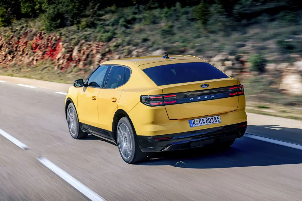 Rijtest Ford Capri EV Extended Range AWD 3