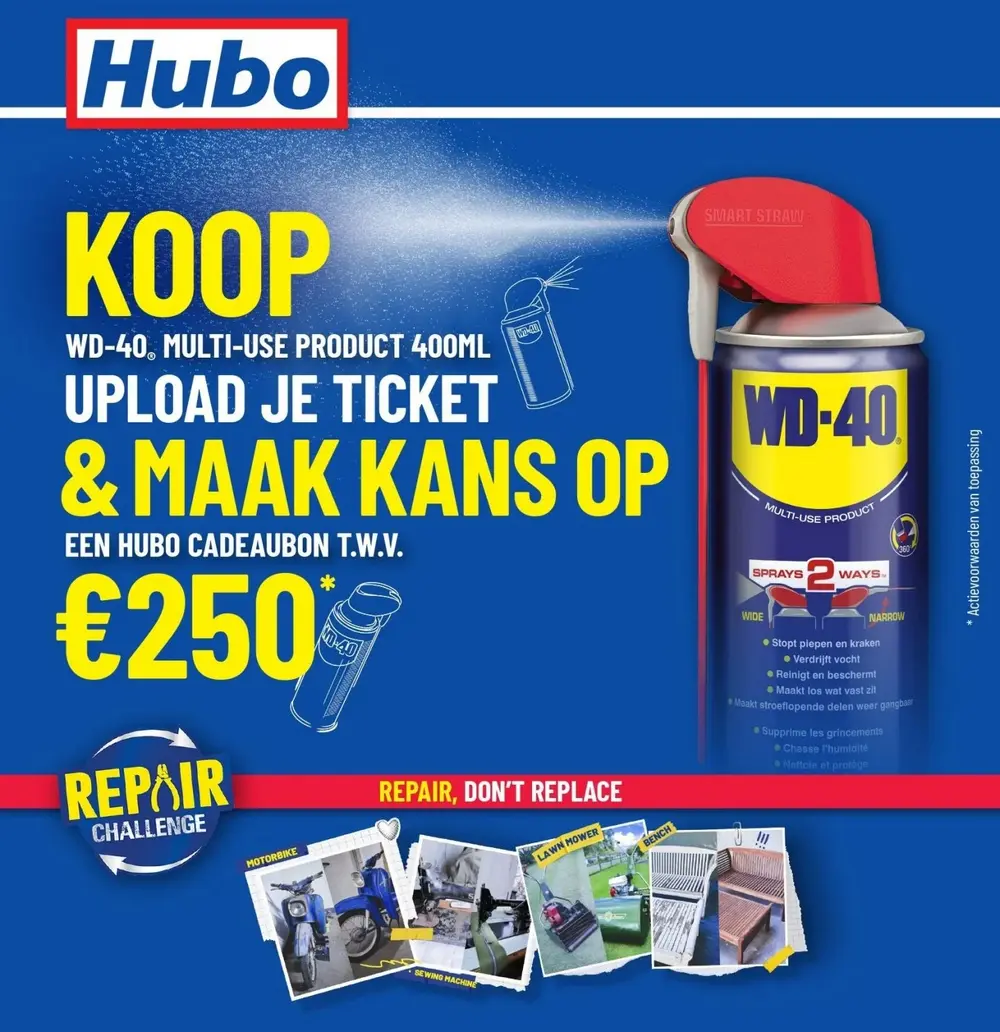 winactie challenge hubo