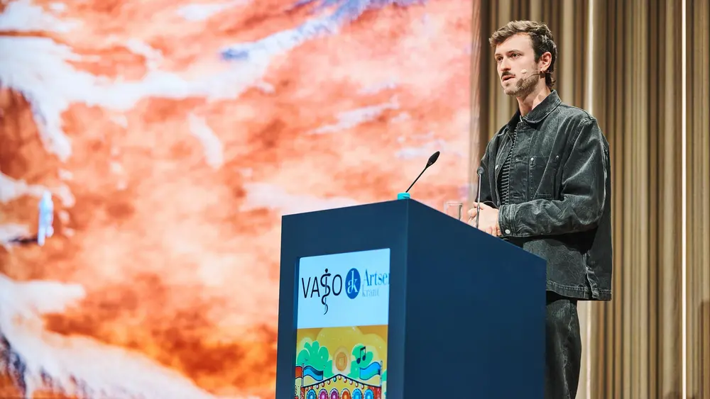 Psychiater dr. Sam Proesmans sprak op het festival van VASO