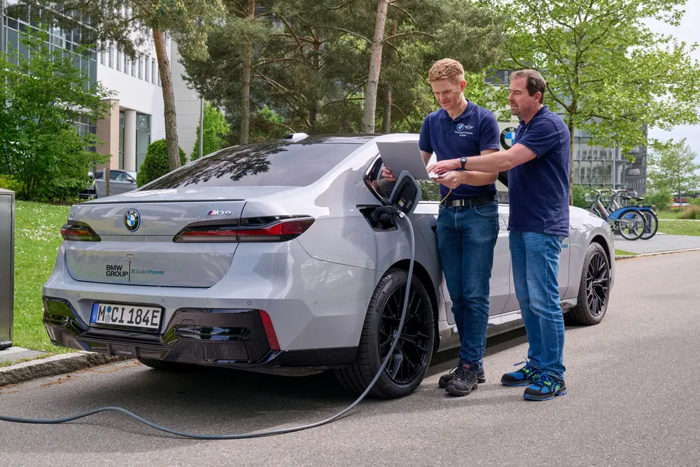 BMW test solid-statebatterij in i7-prototype 2