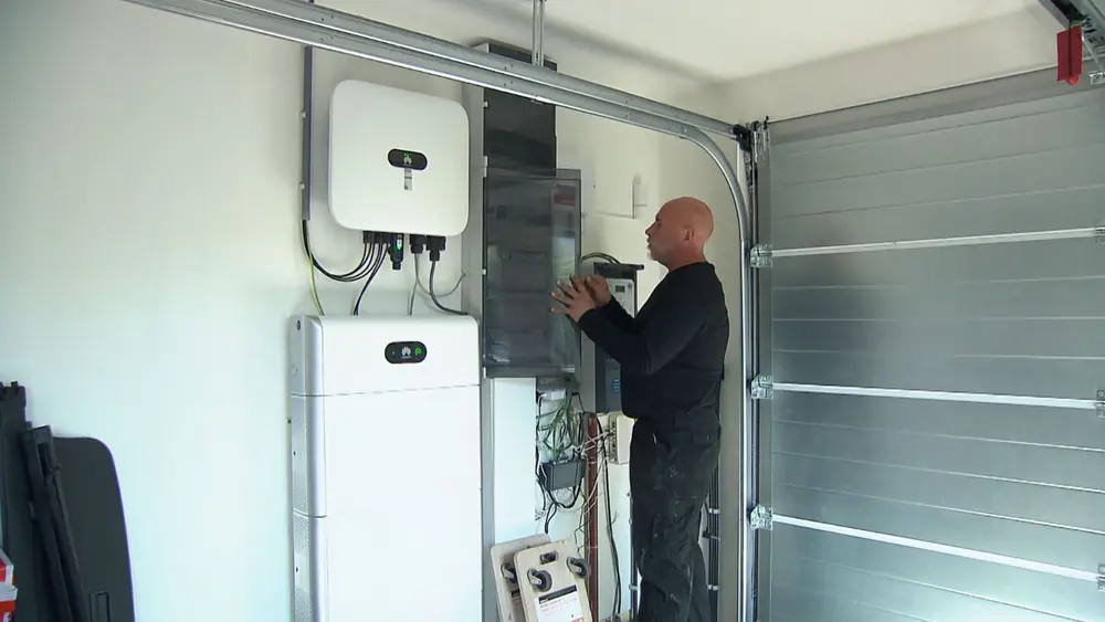 vermogen van thuisbatterij