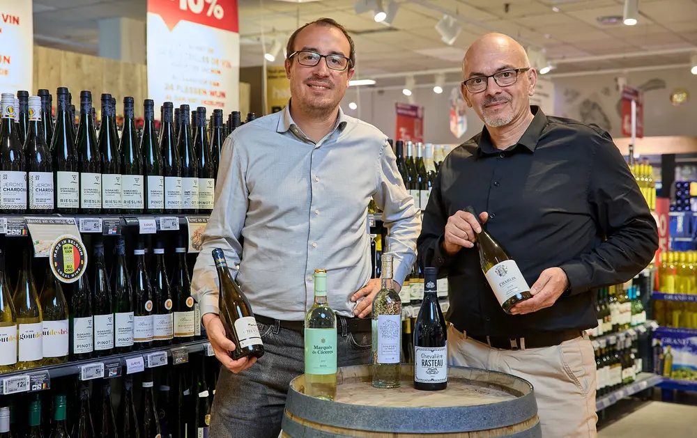 Wijnaankopers Carrefour