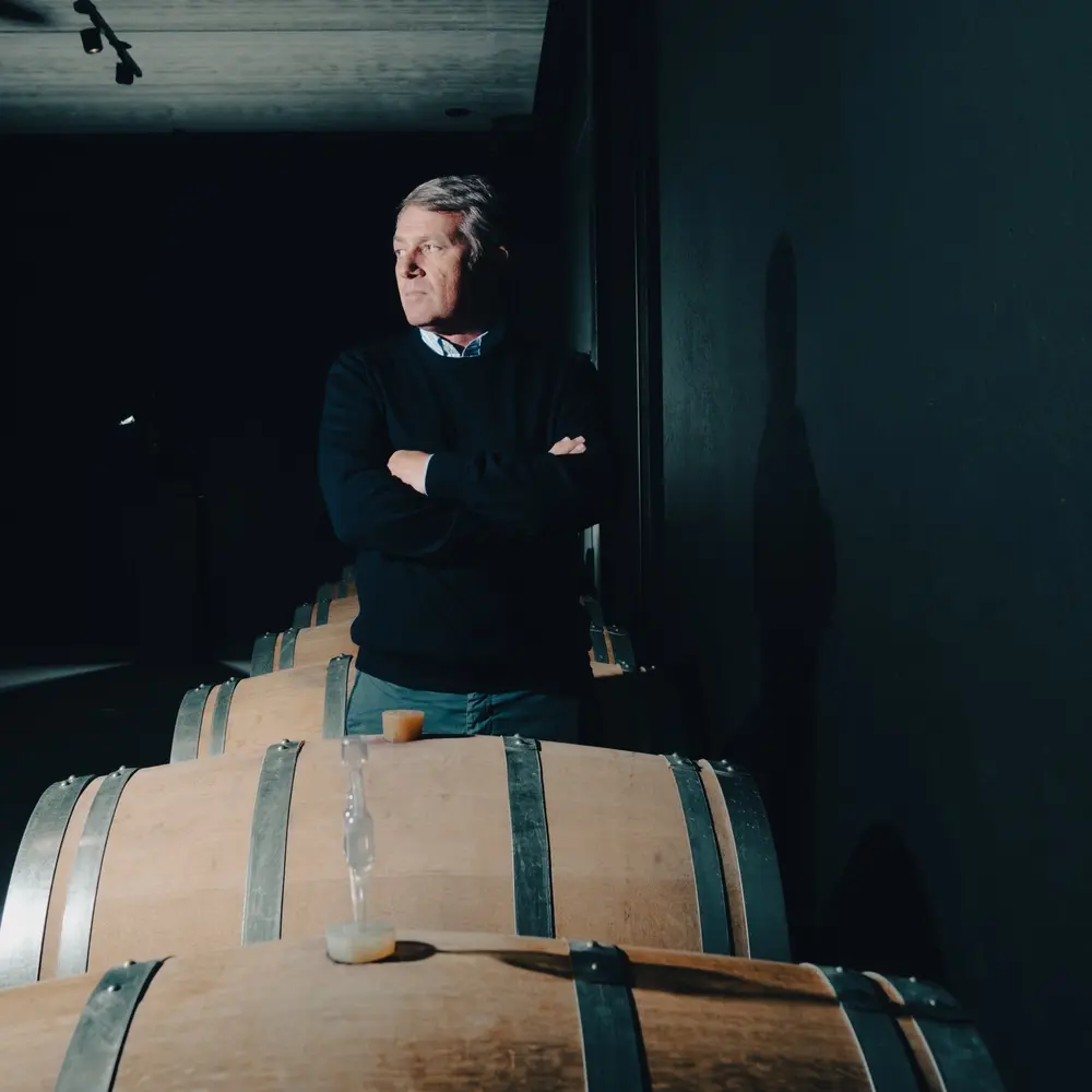 Lodewijk Waes, voorzitter van de Belgische wijnbouwers