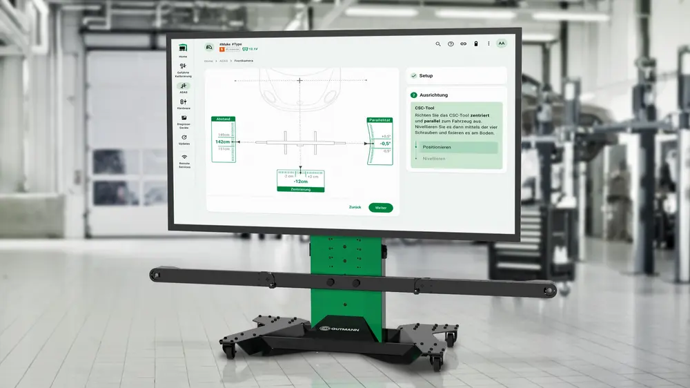 De CSC-Tool X 20 maakt via Wi-Fi verbinding met de cloud en haalt automatisch de meest recente voertuiggegevens op