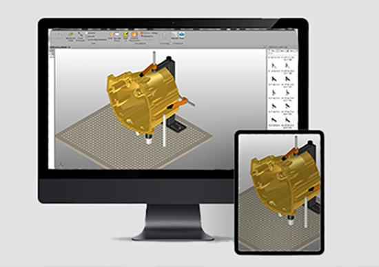 3D-modelleersoftware voor opspanningen