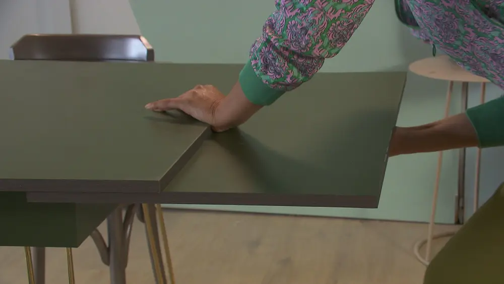 uittrekbare tafel