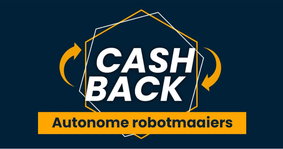 Koop een autonome robotmaaier en krijg tot 550€ terug!