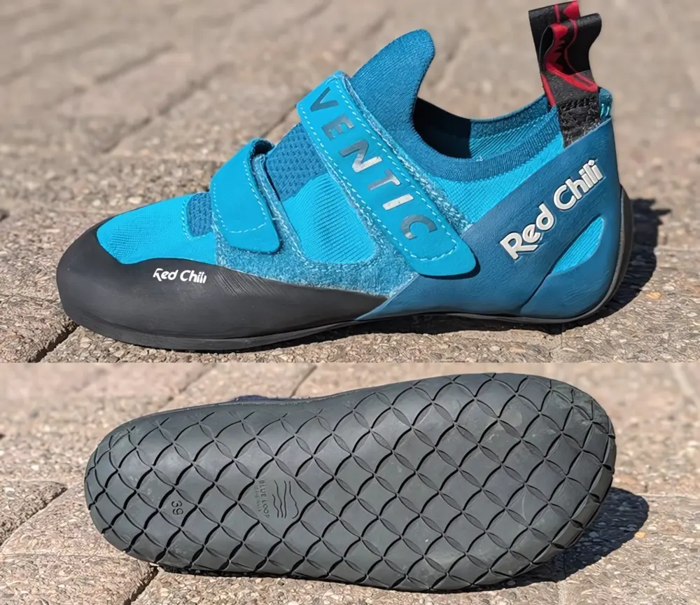 Schoenen met nieuw rubber uit oude autobanden