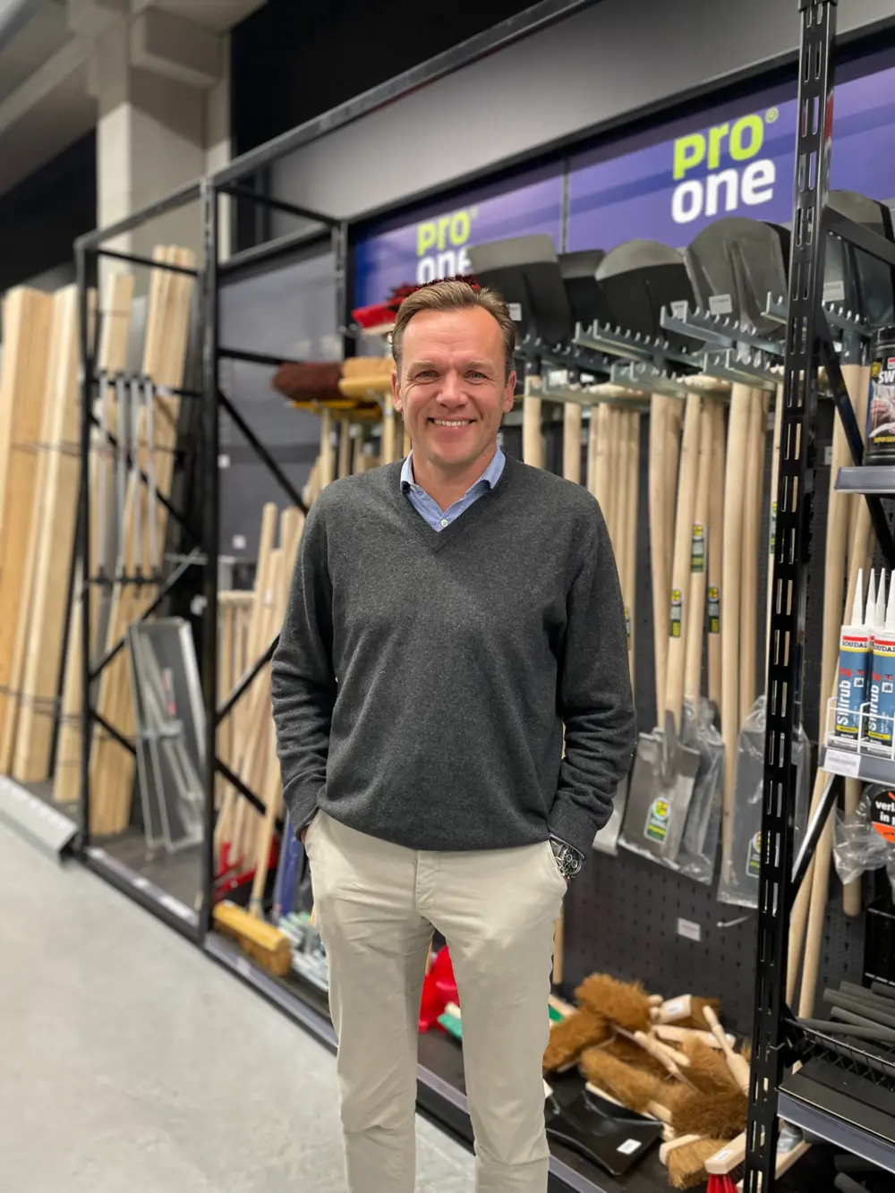 Manager Commercial Development Christophe van der Gucht