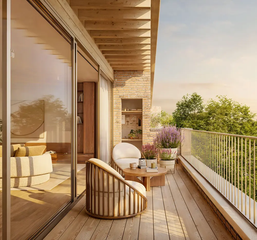 Het Porfier balkon