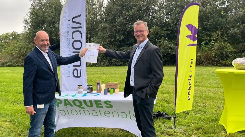De vestiging van Paques Biomaterials in Emmen