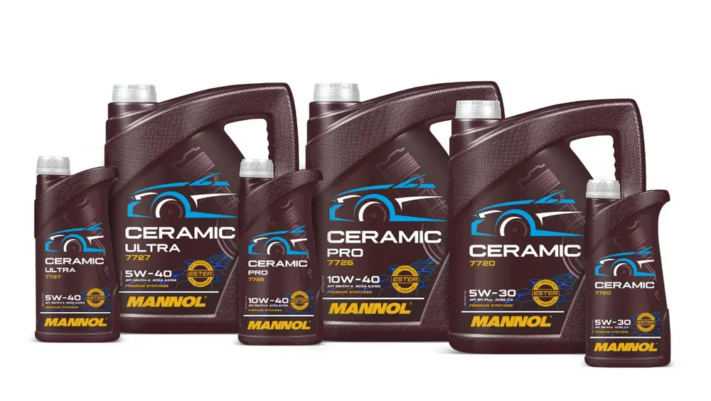 Nieuwe MANNOL Ceramic-oliën voor moderne en zware motoren