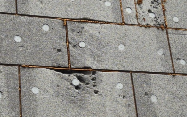 Blootstelling aan regen en zon