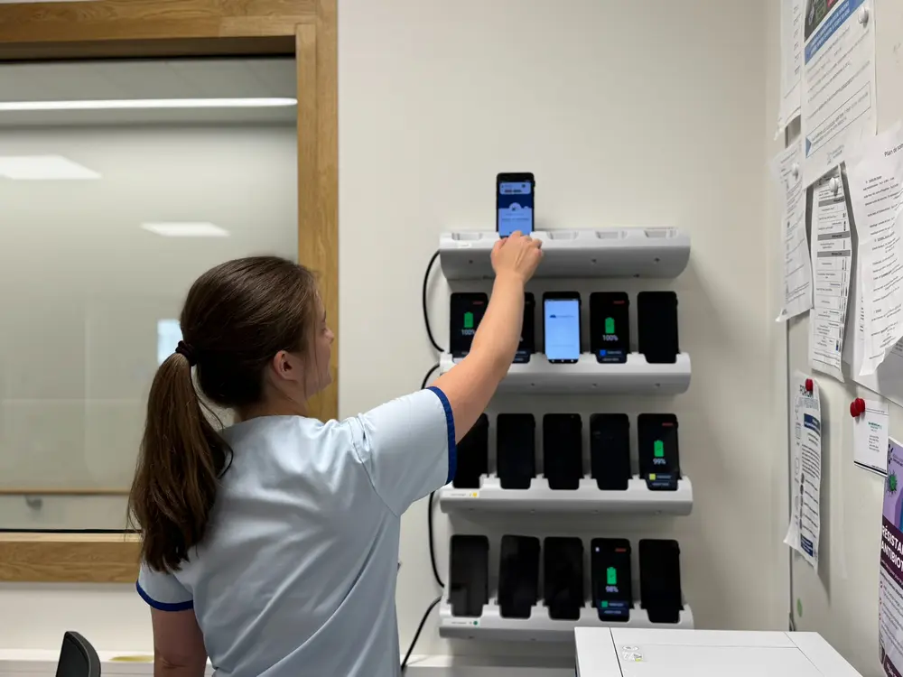 Infirmière DPI mobile GhdC