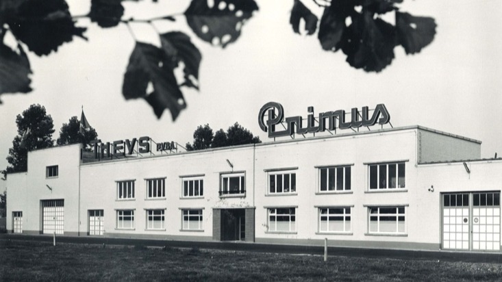 Wasmachinefabrikant Primus in Gullegem
