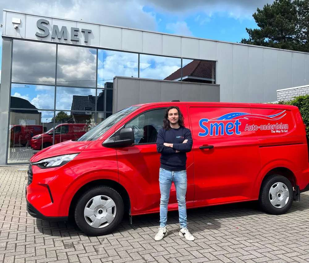 Vincent Smet, eigenaar van Smet Auto-onderdelen