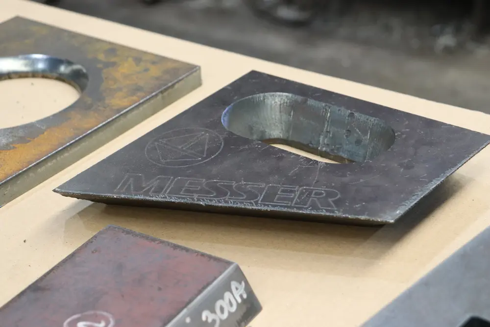 messer brandmachine