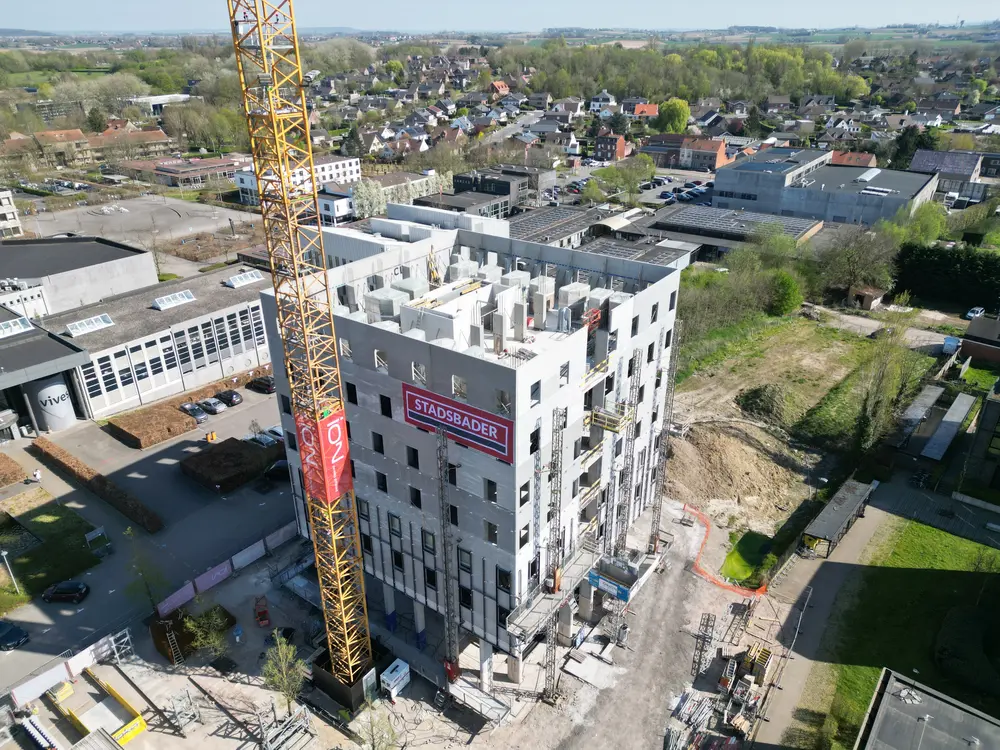 ‘The Sky’, een studententoren van 53 meter hoog