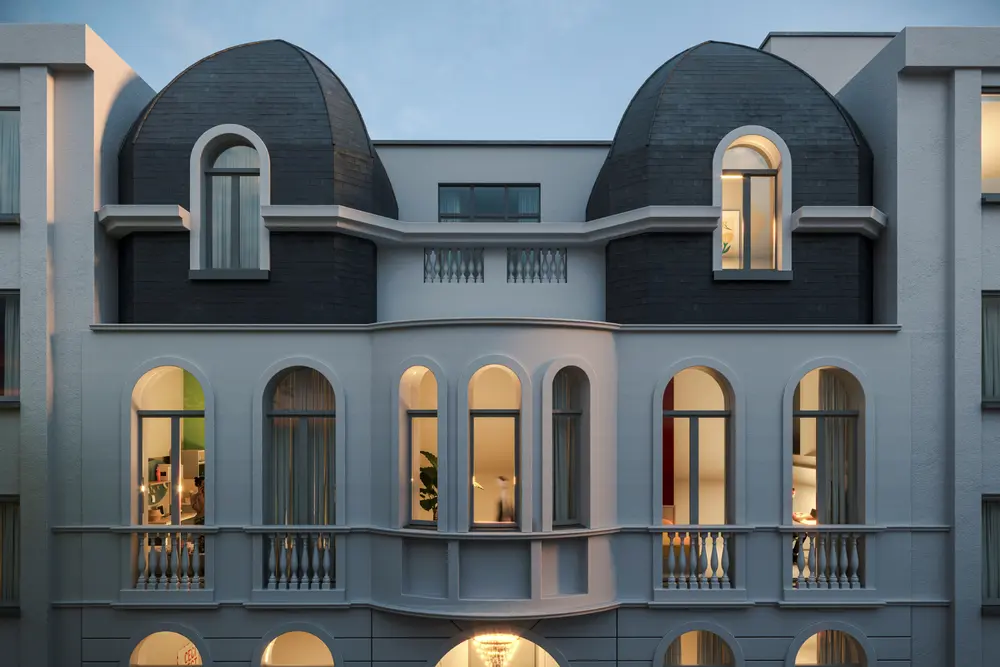 Gevel beaux-artsstijl
