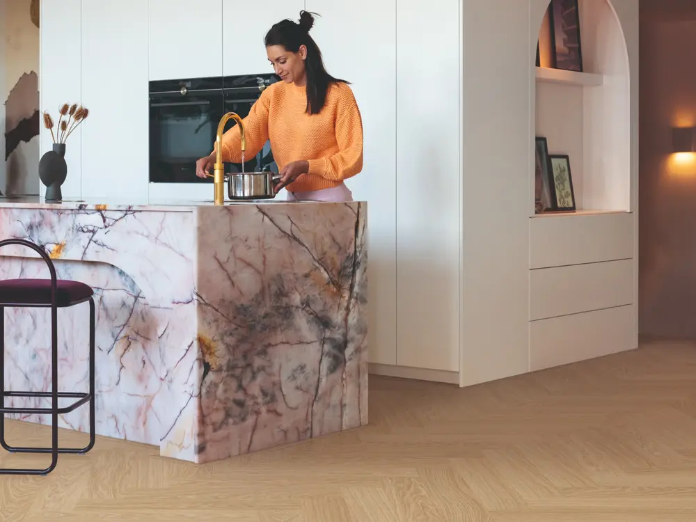 vinylvloer visgraat