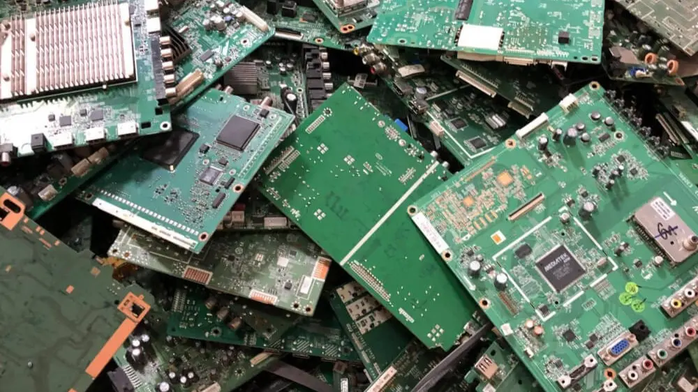 terugwinning edelmetalen uit elektronisch afval
