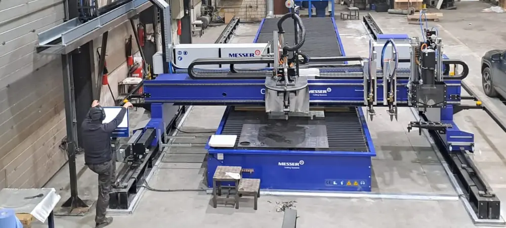 messer cutting systems machine