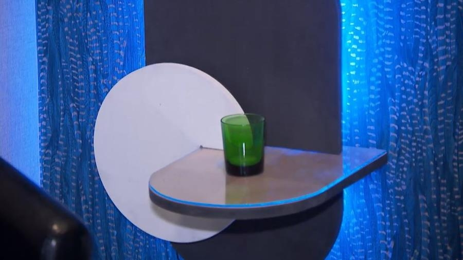 nachttafel met rondingen