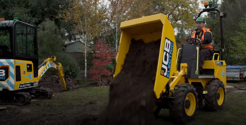 JCB 1TE minidumper