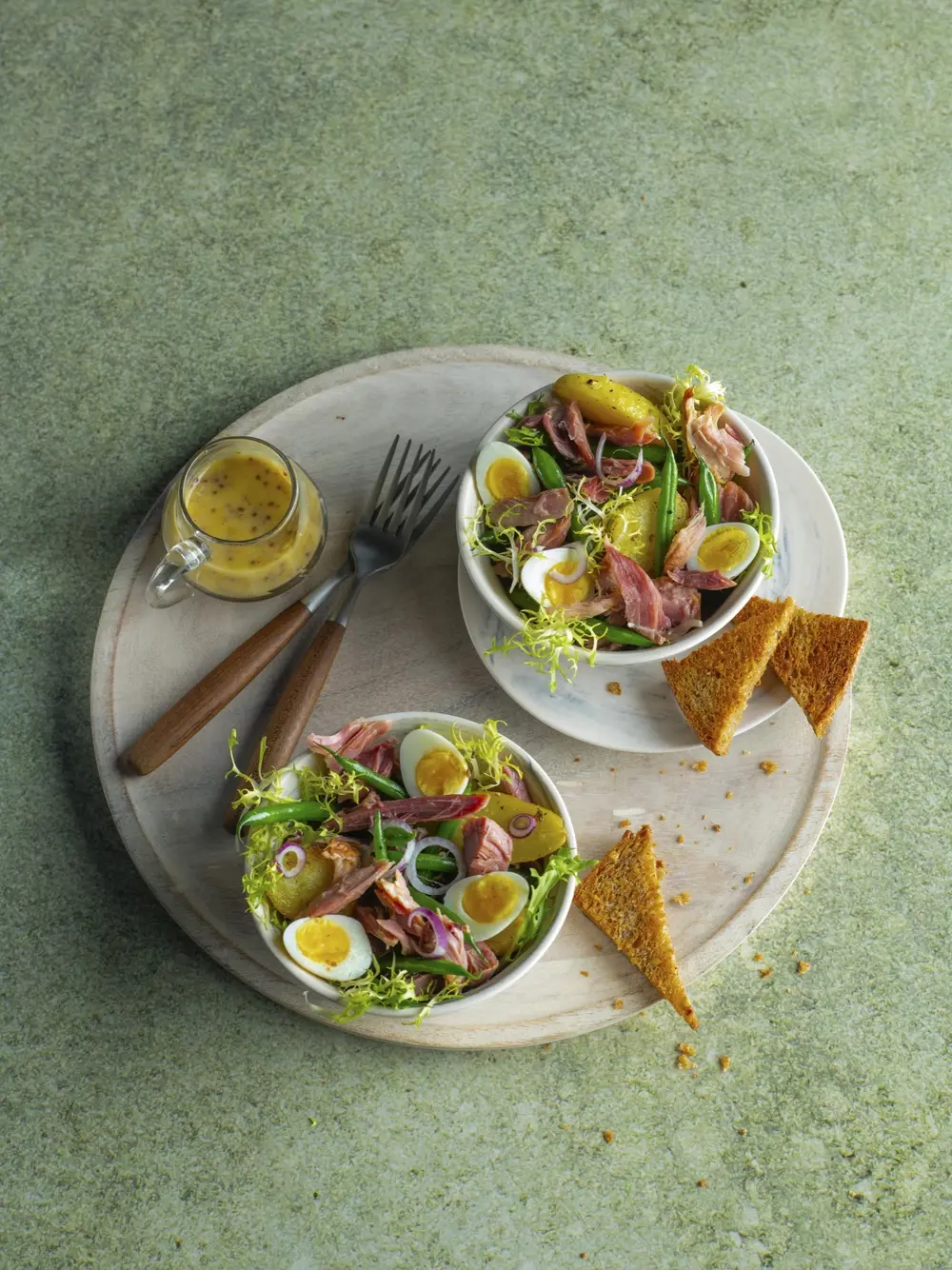 luikse salade met jambonneau