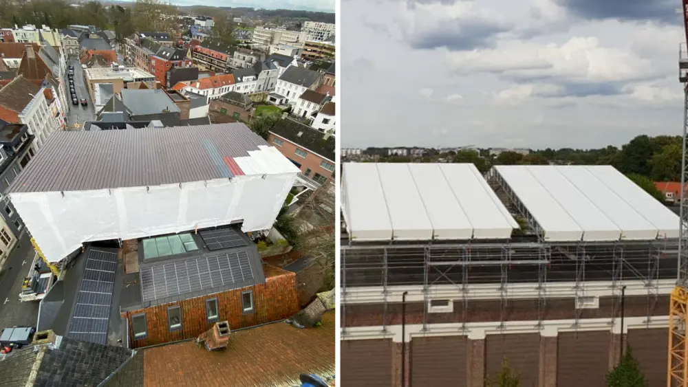 Krimpfolie vs Tijdelijke daken