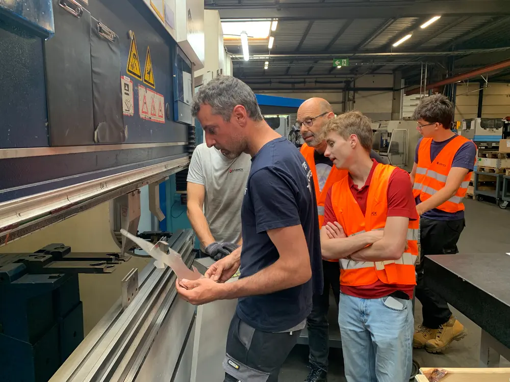 Plooiwerk door Tom