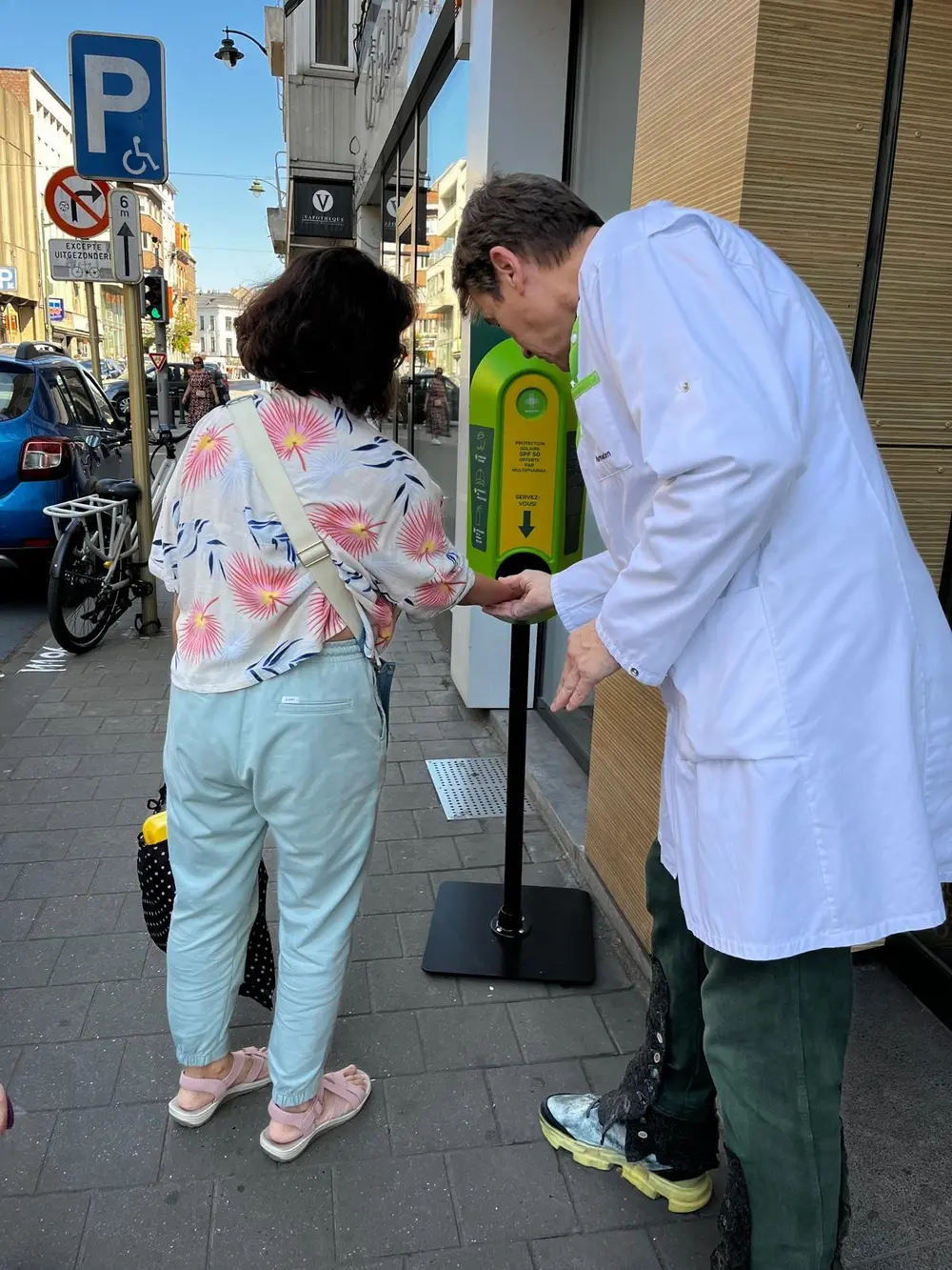 Zonnecrèmeverdeler Multipharma