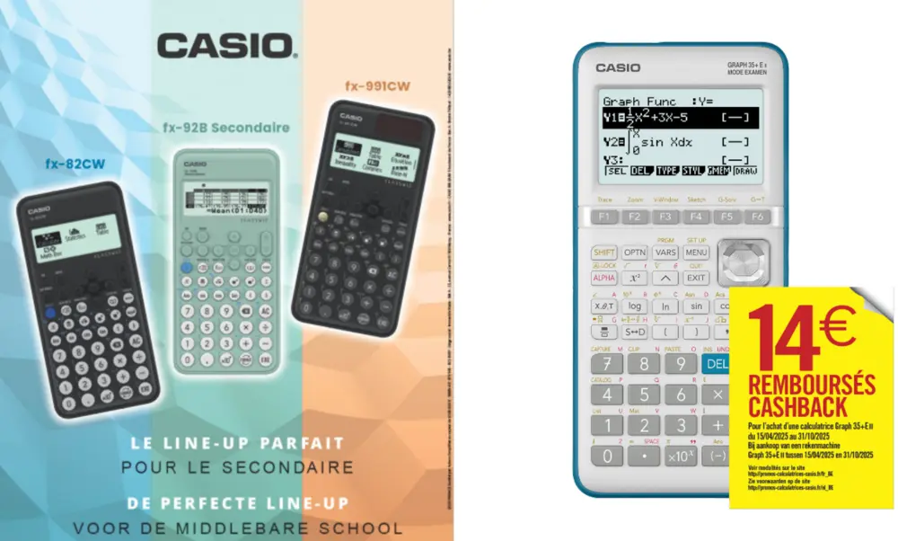 Casio ClassWiz familie