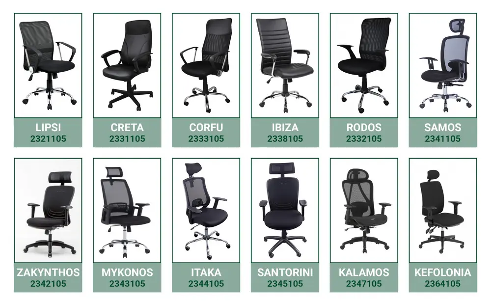 Bureaustoelen PBS Benelux