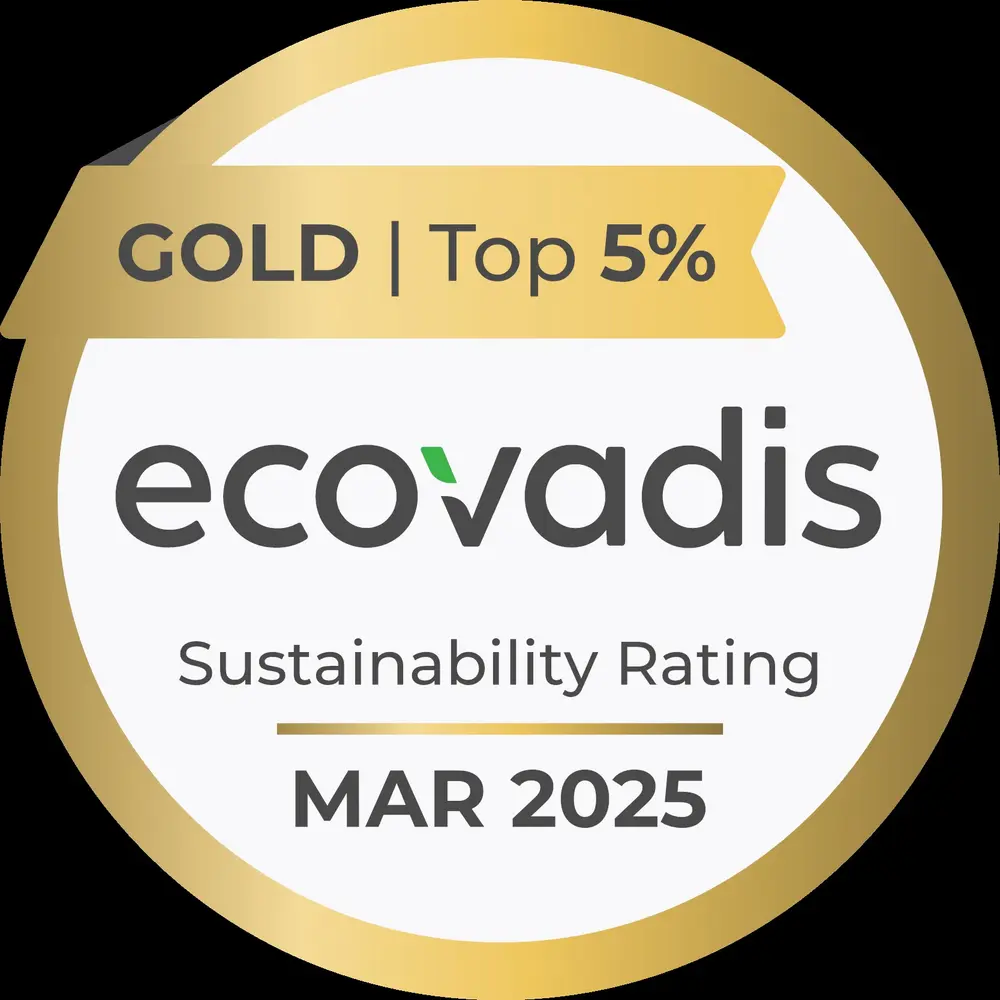 Ecovadis gouden medaille