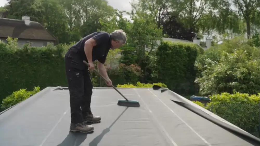 epdm uitleggen dak 2