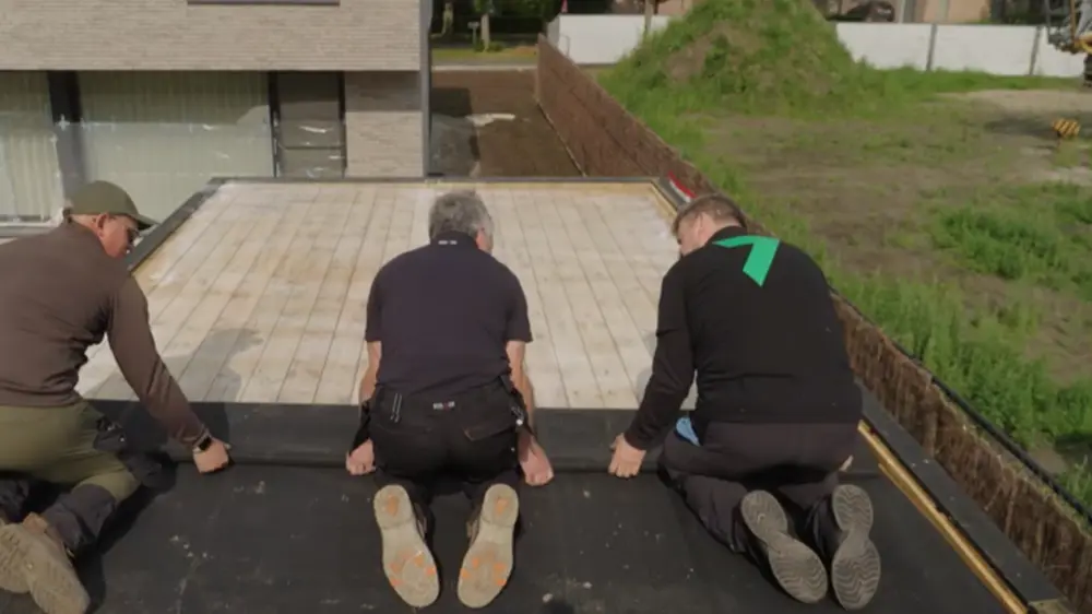 epdm dak bevestigen
