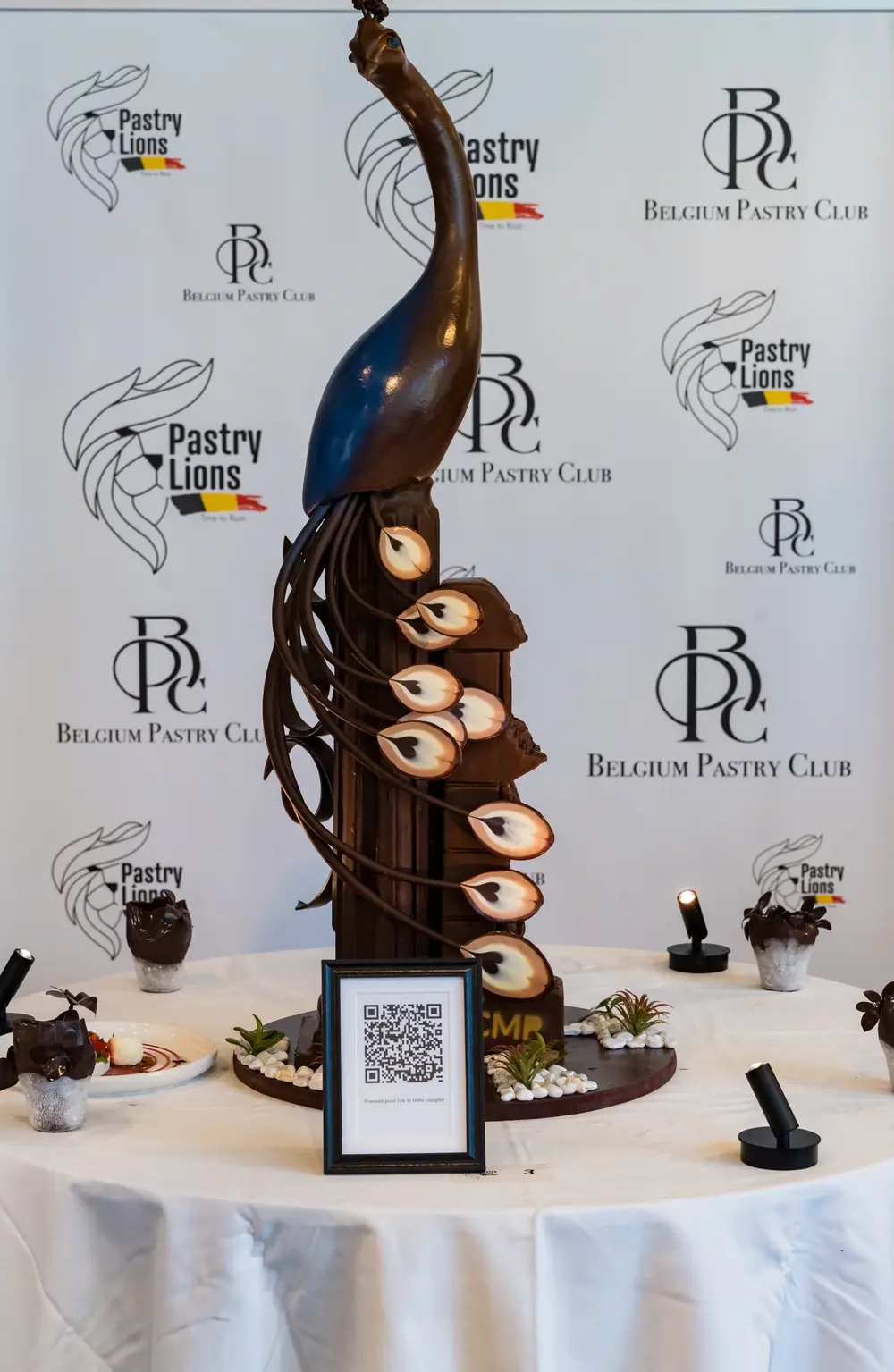 Chocoladeshowstuk Othmane Jaber
