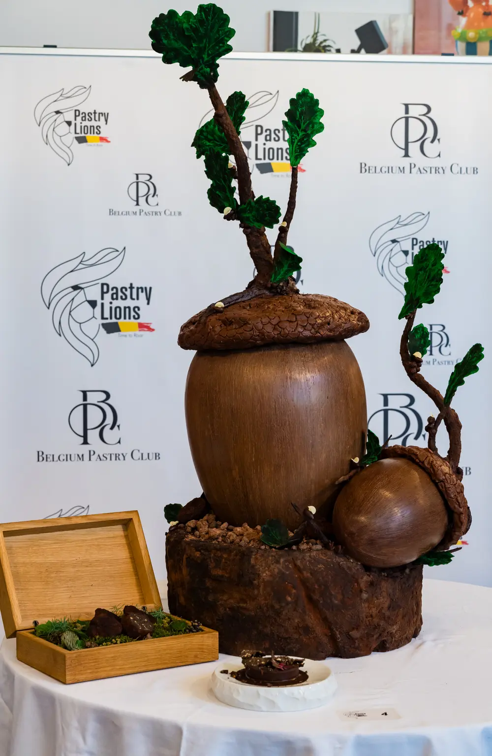 Chocoladeshowstuk Nelson Lechien