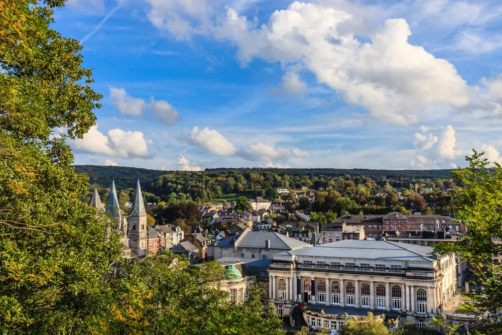 Panorama van Spa