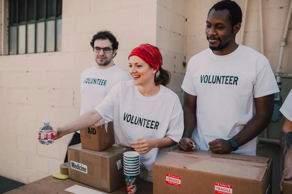 volunteer vergoeden