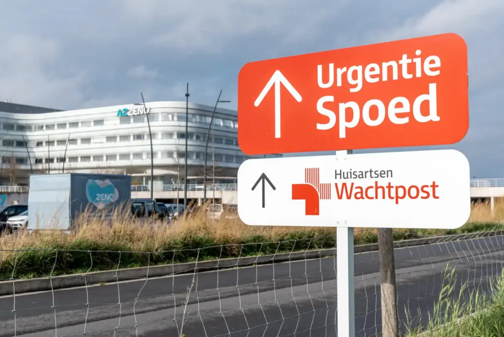 Spoed en wachtpost op zelfde locatie bij AZ Zeno