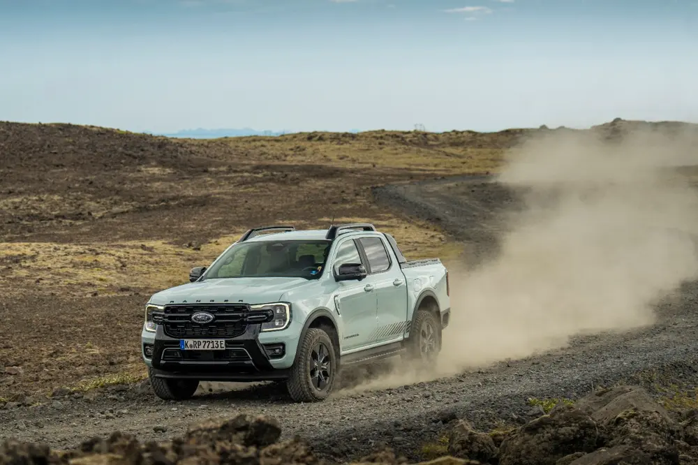 De Ford Ranger PHEV combineert terreinvaardigheid met geëlektrificeerde efficiëntie