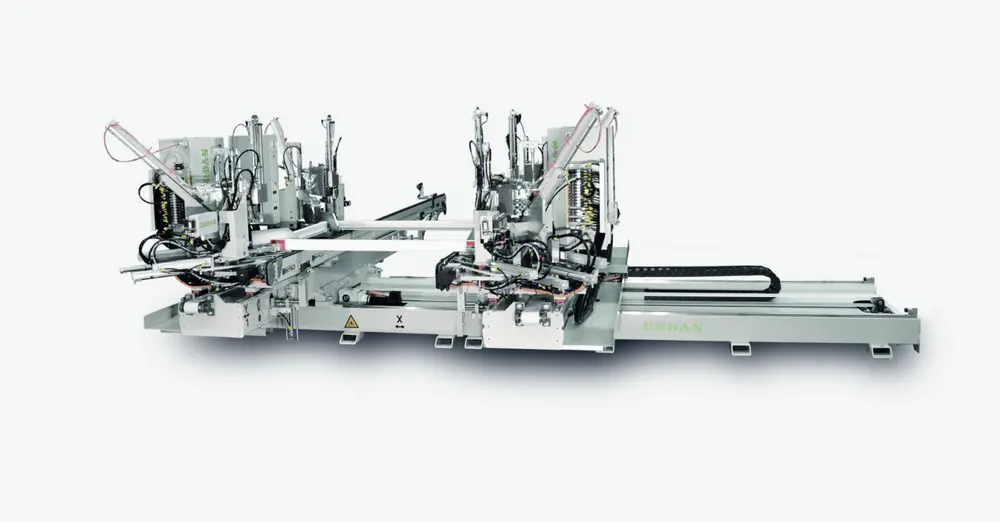 vierkopslasmachine