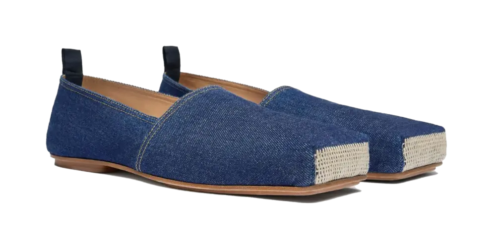 Jacquemus vierkante neus trend