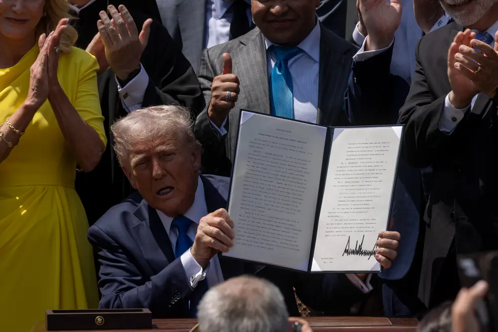 Donald Trump president Verneigde Staten