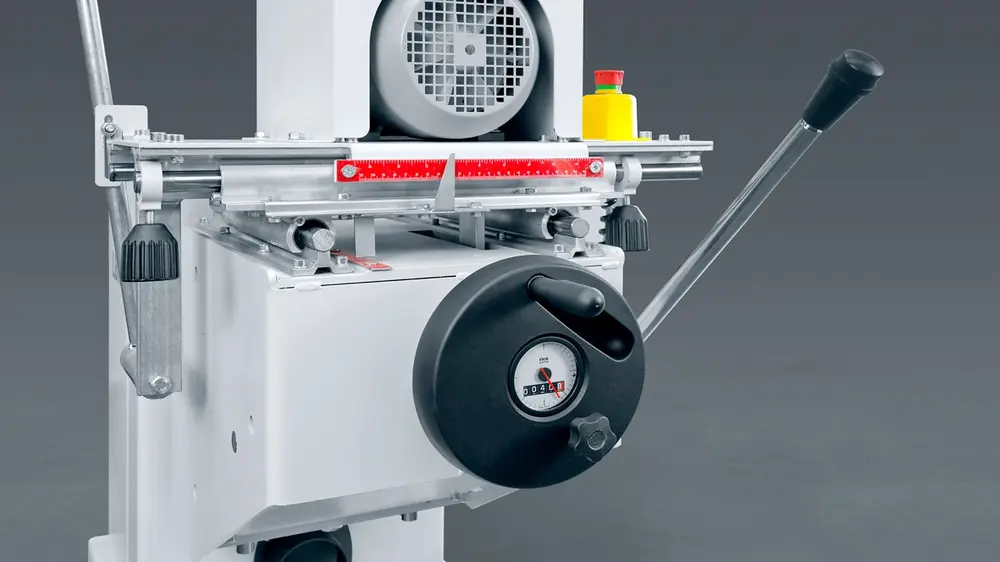 Tafel en/of boorgroep kantelen