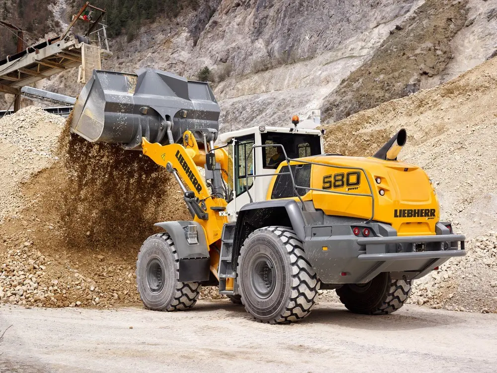 De wiellader L580 XPower