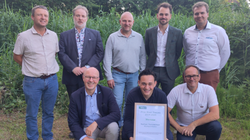 Nathan Temmerman van Richtpunt Eeklo wint Prijs Wout Theuws