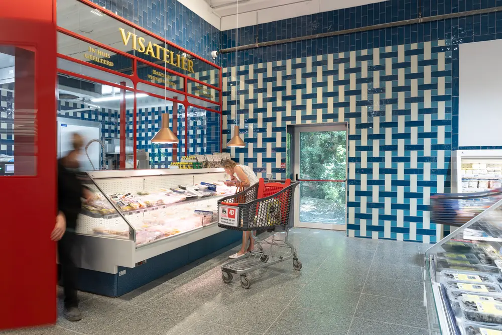 Frigo vis Delhaize Oudenaarde Fieuw